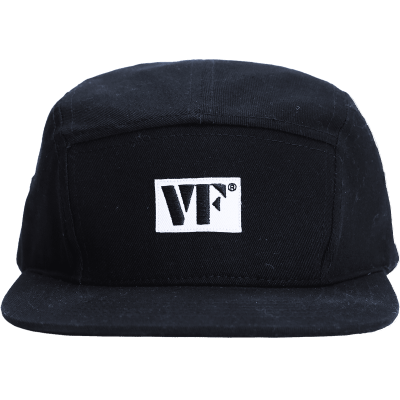 Casquette noire 5 panel