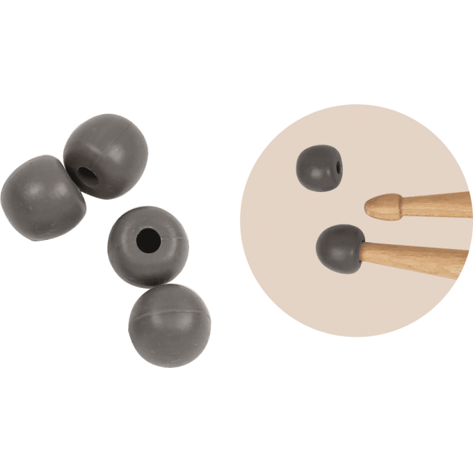 Embout universel en caoutchouc