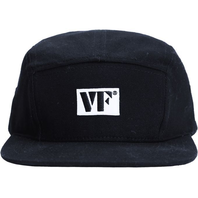 Casquette noire 5 panel