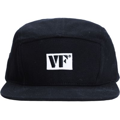 Casquette noire 5 panel