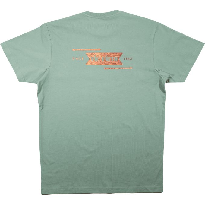 T-shirt Sage Woodgrain S