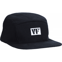 Casquette noire 5 panel